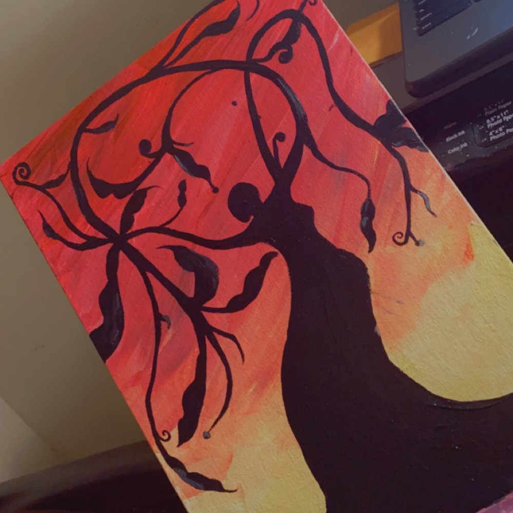 Painting of a woman